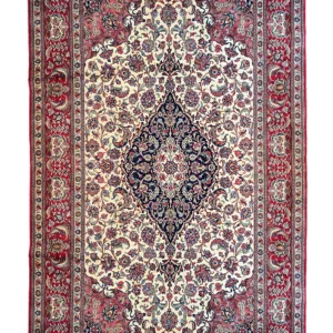 Persian Qom made in Kork wool on cotton base