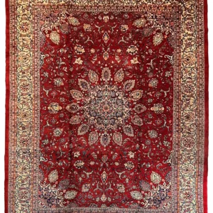 Persian Sarooq wool on cotton base