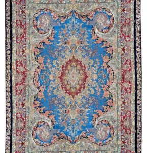 Persian Tabriz wool on silk base by Abi Noenfer