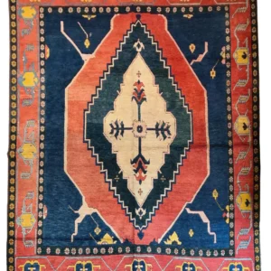 Vintage Turkish Kars wool on wool base